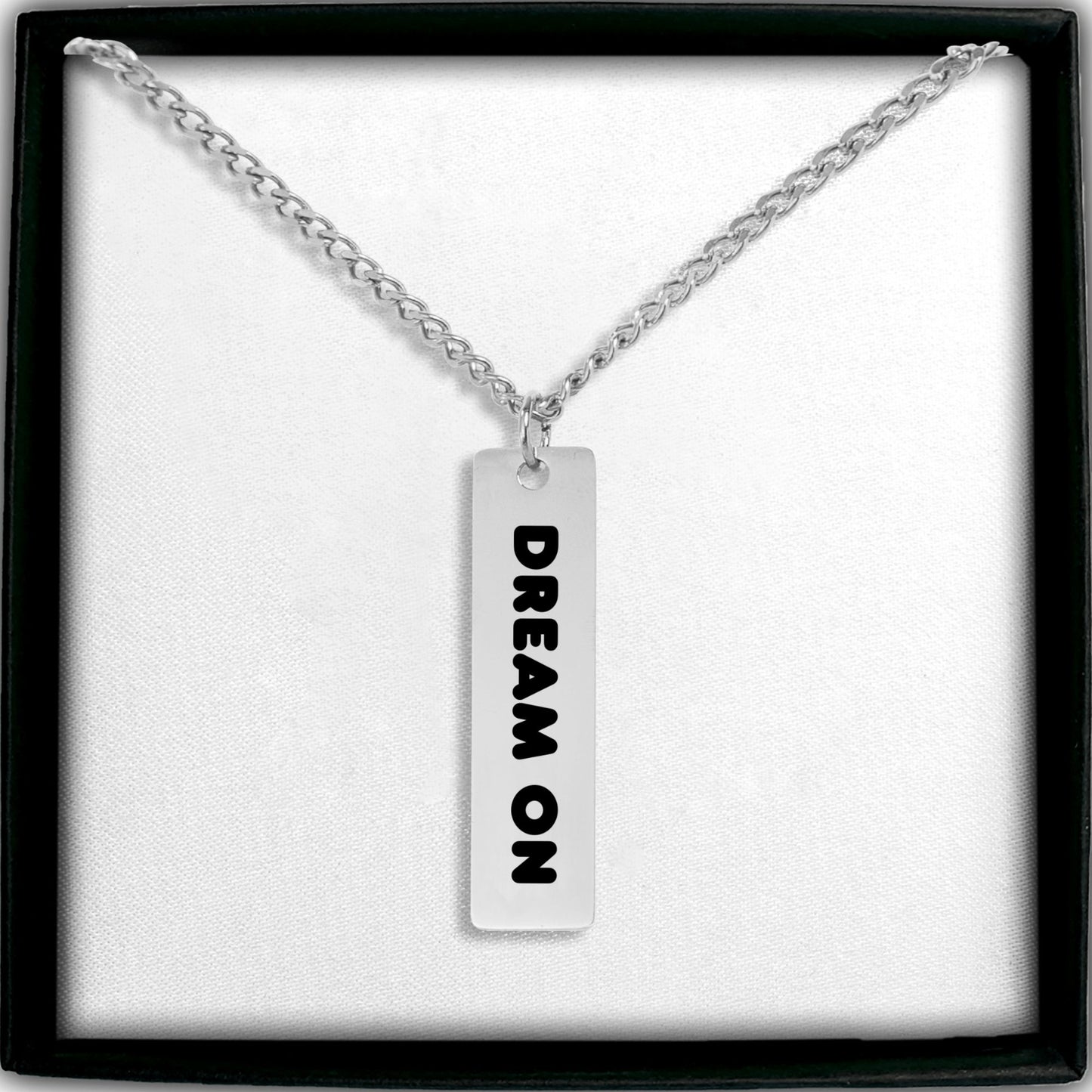 Dream On Bar Necklace