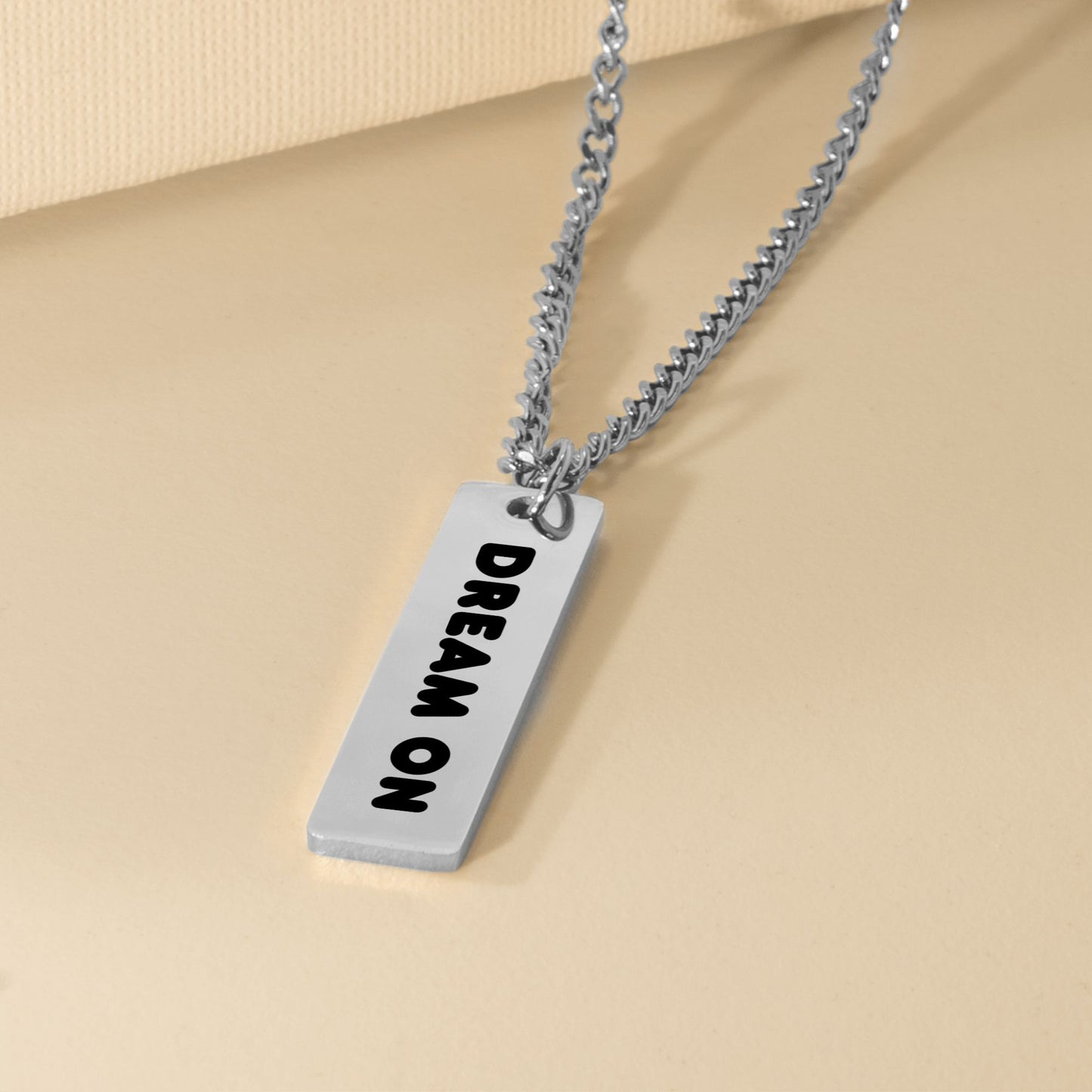 Dream On Bar Necklace